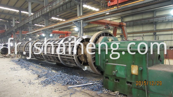 800 spun pile mould 2